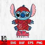 Ole Miss Rebels Stitch Mummy Svg Eps Dxf Png File, NCAA svg, Digital Download, Instant Download