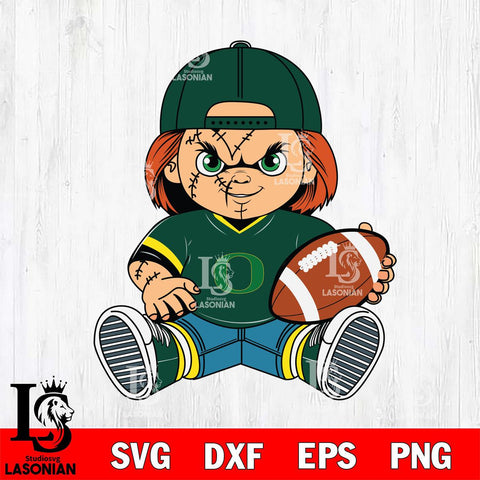Oregon Ducks Chucky Horror 3 Svg Eps Dxf Png File, NCAA svg, Digital Download, Instant Download