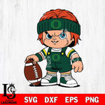 Oregon Ducks Chucky Horror 5 Svg Eps Dxf Png File, NCAA svg, Digital Download, Instant Download