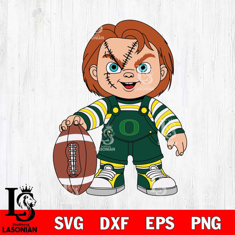 Oregon Ducks Chucky Horror 7 Svg Eps Dxf Png File, NCAA svg, Digital Download, Instant Download