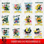 Oregon Ducks Disney Rad Dad NCAA Bundle 12 SVG DXF EPS PNG FILE, BUNDLE NCAA Disney Father day File Cut,Digital Download,Instant Download,Disney Svg Files