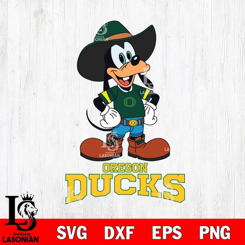 Oregon Ducks Goofy Cowboy Sport SVG DXF EPS PNG FILE,NCAA svg ,Football Digital Download,Instant Download, Silhouette