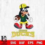 Oregon Ducks Goofy Football Player SVG DXF EPS PNG FILE,NCAA svg ,Football Digital Download,Instant Download, Silhouette