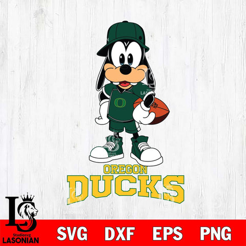 Oregon Ducks Goofy rugby SVG DXF EPS PNG FILE,NCAA svg ,Football Digital Download,Instant Download, Silhouette