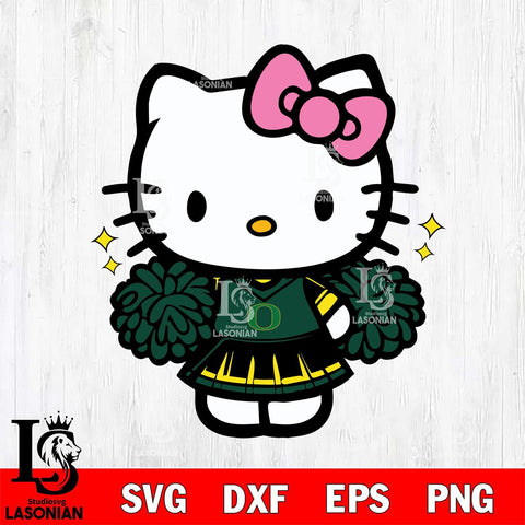 Oregon Ducks Hello Kitty Cheerleader Svg Eps Dxf Png File, Digital Download, Instant Download
