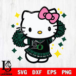 Oregon Ducks Hello Kitty Cheerleader 4 Svg Eps Dxf Png File, Digital Download, Instant Download