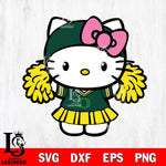 Oregon Ducks Hello Kitty Cheerleader 5 Svg Eps Dxf Png File, Digital Download, Instant Download