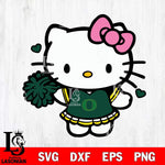 Oregon Ducks Hello Kitty Cheerleader 6 Svg Eps Dxf Png File, Digital Download, Instant Download