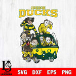 Oregon Ducks Jason Voorhees Horror 10 Svg Eps Dxf Png File, NCAA svg, Digital Download, Instant Download