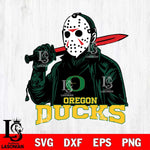 Oregon Ducks Jason Voorhees Horror 12 Svg Eps Dxf Png File, NCAA svg, Digital Download, Instant Download