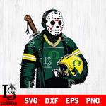 Oregon Ducks Jason Voorhees Horror 2 Svg Eps Dxf Png File, NCAA svg, Digital Download, Instant Download
