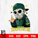 Oregon Ducks Jason Voorhees Horror 9 Svg Eps Dxf Png File, NCAA svg, Digital Download, Instant Download