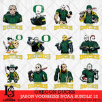 Oregon Ducks Jason Voorhees NCAA Bundle 12 SVG Svg Eps Dxf Png File, Digital Download