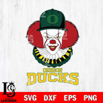 Oregon Ducks Pennywise Horror Sport 4 Svg Eps Dxf Png File, Digital Download