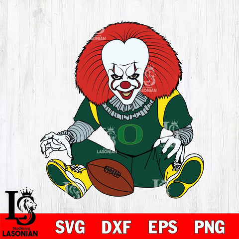 Oregon Ducks Pennywise Horror Sport 6 Svg Eps Dxf Png File, Digital Download