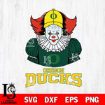 Oregon Ducks Pennywise Horror Sport 7 Svg Eps Dxf Png File, Digital Download