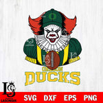 Oregon Ducks Pennywise Horror Sport 9 Svg Eps Dxf Png File, Digital Download