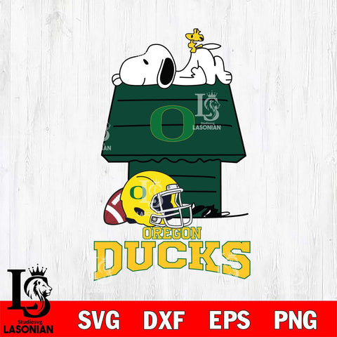 Oregon Ducks Snoopy Chill Football SVG DXF EPS PNG FILE,Snoopy File Cut, NCAA Digital Download,Instant Download,Christmas Silhouette