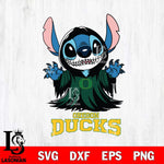 Oregon Ducks Stitch Ghost Svg Eps Dxf Png File, NCAA svg, Digital Download, Instant Download