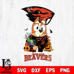 Oregon State Beavers Bluey Halloween NCAA Svg Eps Dxf Png File, Digital Download, Instant Download