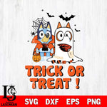 Oregon State Beavers Bluey Trick or Treat Halloween Svg Eps Dxf Png File, Digital Download, Instant Download