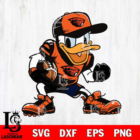 Oregon State Beavers Donal Duck Svg Eps Dxf Png File, NCAA svg, Digital Download, Instant Download