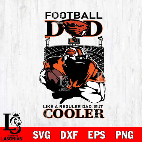 Oregon State Beavers Football Dad Cooler Svg Eps Dxf Png File, Digital Download, Instant Download