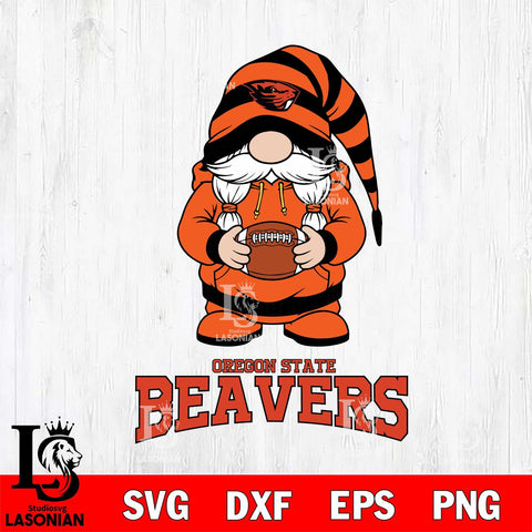 Oregon State Beavers Gnome Sport File Cut, NCAA SVG, Digital Download , Criucut , Silhouette