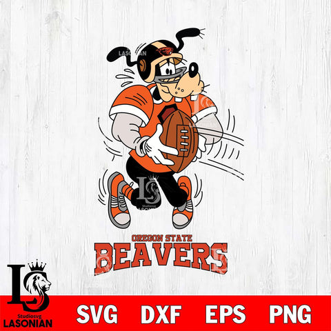 Oregon State Beavers Goofy Sport Football SVG DXF EPS PNG FILE,NCAA svg ,Football Digital Download,Instant Download, Silhouette