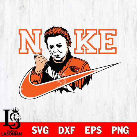 Oregon State Beavers Michael Myers Nike Svg Eps Dxf Png File, Digital Download, Instant Download