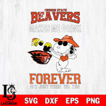 Oregon State Beavers Snoopy makes me drink forever SVG DXF EPS PNG FILE,Snoopy File Cut, NCAA Digital Download,Instant Download,Christmas Silhouette