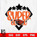 Oregon State Beavers Supper Dad Svg Eps Dxf Png File, Digital Download, Instant Download