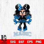Orlando Magic Beauty Minnie Mouse Svg Eps Dxf Png File, Digital Download, Instant Download