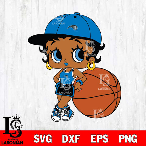 Orlando Magic Betty Boop NBA 10 Svg Eps Dxf Png File, NBA svg, Digital Download, Instant Download