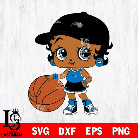 Orlando Magic Betty Boop NBA 12 Svg Eps Dxf Png File, NBA svg, Digital Download, Instant Download