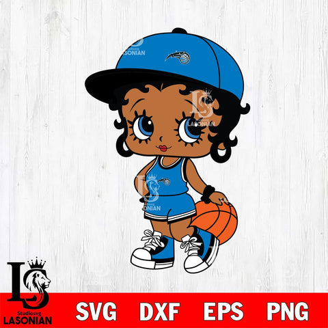 Orlando Magic Betty Boop NBA 2 Svg Eps Dxf Png File, NBA svg, Digital Download, Instant Download