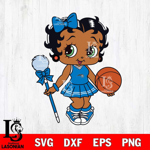 Orlando Magic Betty Boop NBA 3 Svg Eps Dxf Png File, NBA svg, Digital Download, Instant Download