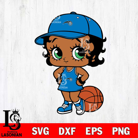 Orlando Magic Betty Boop NBA Svg Eps Dxf Png File, NBA svg, Digital Download, Instant Download