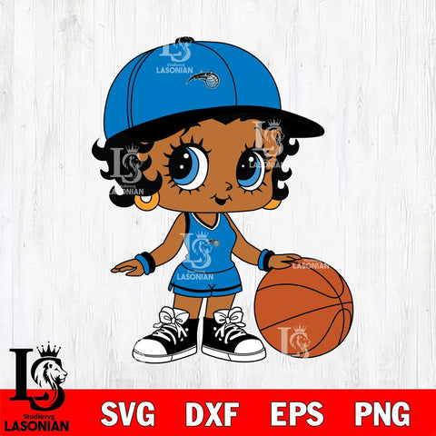 Orlando Magic Betty Boop NBA 9 Svg Eps Dxf Png File, NBA svg, Digital Download, Instant Download