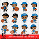 Orlando Magic Betty Boop NBA Bundle 12 SVG Svg Eps Dxf Png File,Bundle NBA svg, Digital Download, Instant Download
