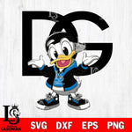 Orlando Magic Dolce And Gabbana Donald Duck Disney Svg Eps Dxf Png File, Digital Download, Instant Download