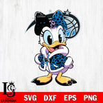 Orlando Magic Fancy Daisy Duck Disney Svg Eps Dxf Png File, Digital Download, Instant Download