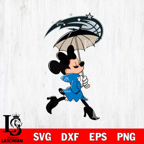 Orlando Magic Fancy Minnie Svg Eps Dxf Png File, Digital Download, Instant Download