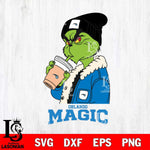 Orlando Magic Grinch Bougie Football Svg Eps Dxf Png File, Digital Download, Instant Download
