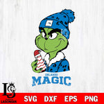 Orlando Magic Grinch Tree Cake Svg Eps Dxf Png File, Digital Download, Instant Download