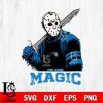 Orlando Magic Jason Voorhees Horror 7 Svg Eps Dxf Png File, NBA svg, Digital Download, Instant Download