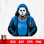 Orlando Magic Michael Myers Horror basketball SVG DXF EPS PNG FILE, NBA File Cut,Halloween Digital Download,Instant Download, Silhouette