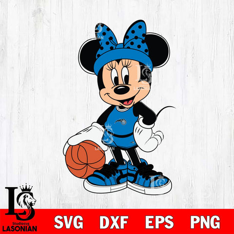 Orlando Magic Mickey Minne Nba Svg Eps Dxf Png File, NBA svg, Digital Download, Instant Download