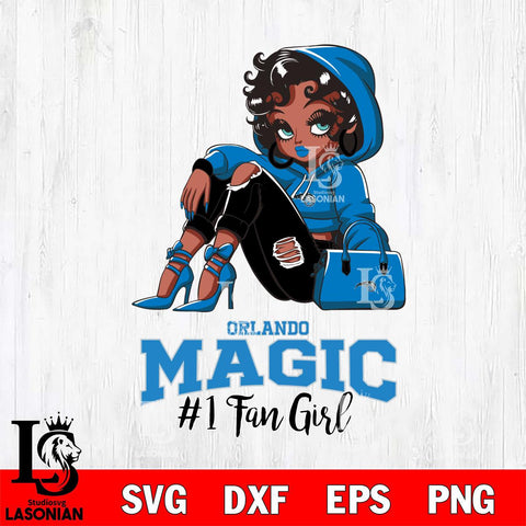 Orlando Magic #1 beauty Black Fan Girl