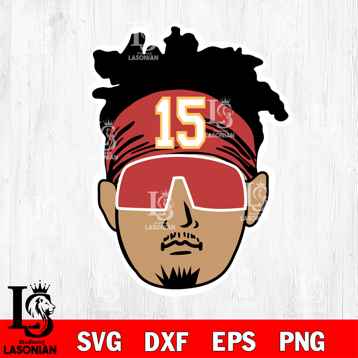 Patrick Mahomes Chiefs svg dxf eps png file , digital download ...